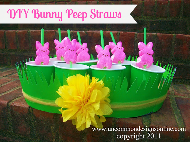 DIY-Bunny-Peep-Straws