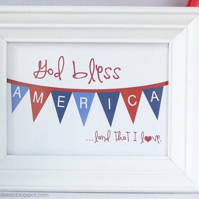 4th of July Free Printables