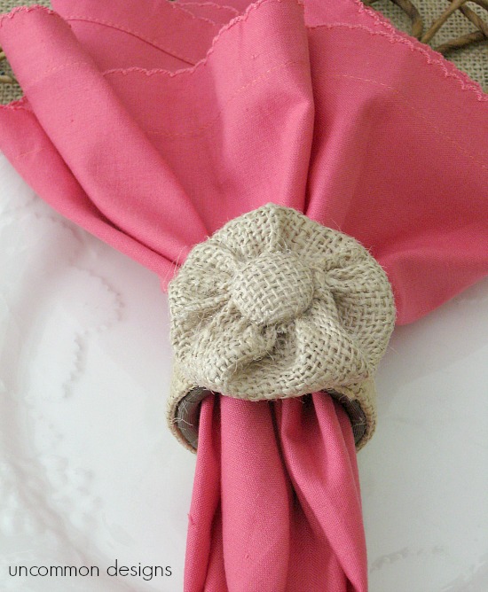 burlap-rossette-napkin-ring-uncommon-designs