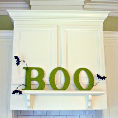 “BOO”tiful Yarn Wrapped Letters…