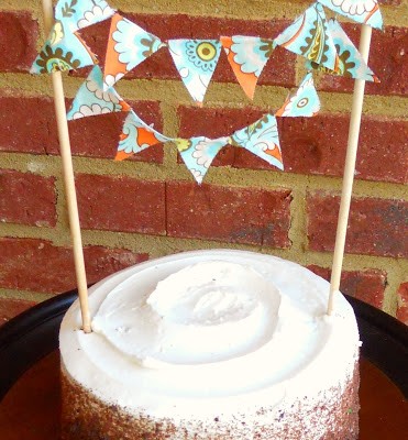 Sweet and Easy Cake Bunting: A Tutorial