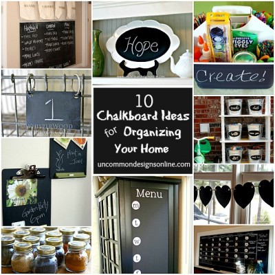 10 Chalkboard Paint Ideas for Organizing Your Home…