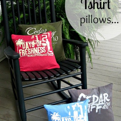 How To Make a Tshirt Pillow
