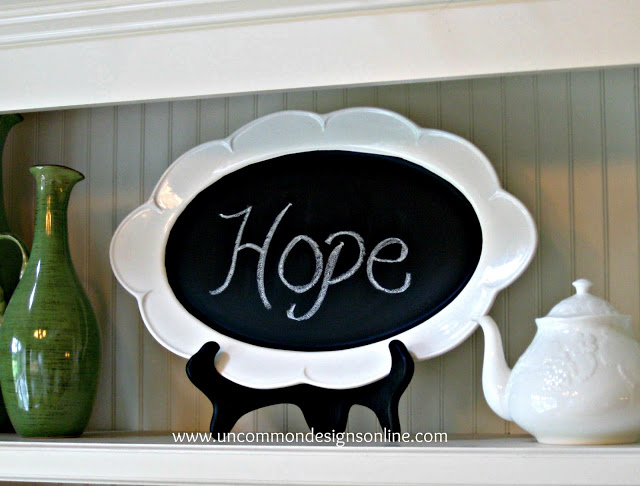 Using Chalkboards in the Home: Chalkboard Projects you Won't want to miss!  by Uncommon Designs 