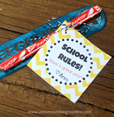 Back to School Free Printable