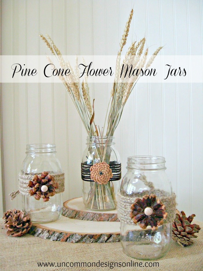 40 awesome pinecone crafts and projects - A girl and a glue gun