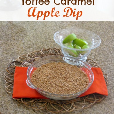 Toffee Caramel Apple Dip Recipe