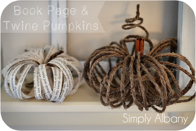 Book_Page_and_Twine_Pumpkins