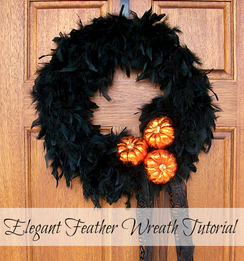 Elegant Feather Wreath: A Mini Tutorial - Uncommon Designs