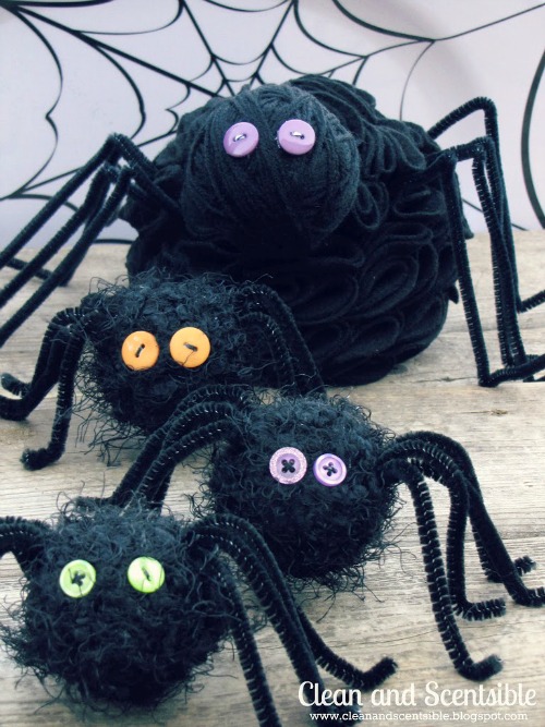 Felt-Spiders-Halloween