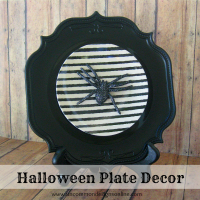 Halloween Plate Decor