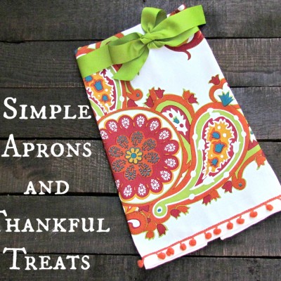Simple Aprons and Thankful Treats from World Market