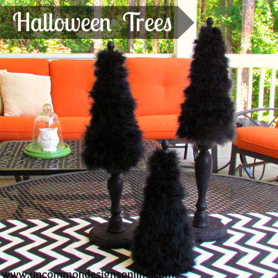 Halloween Tabletop Trees