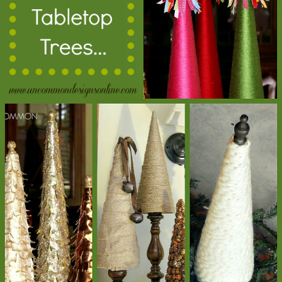 Christmas Tabletop Trees
