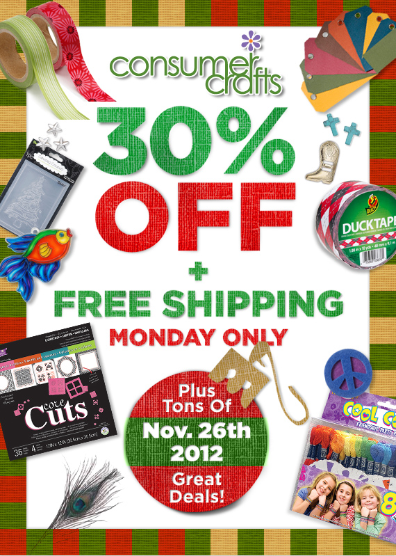 Consumer Crafts Cyber Monday