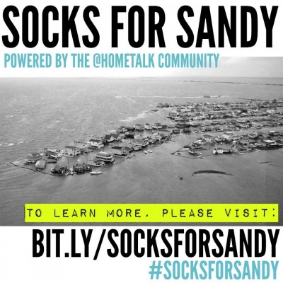 Socks for Sandy…a time to help