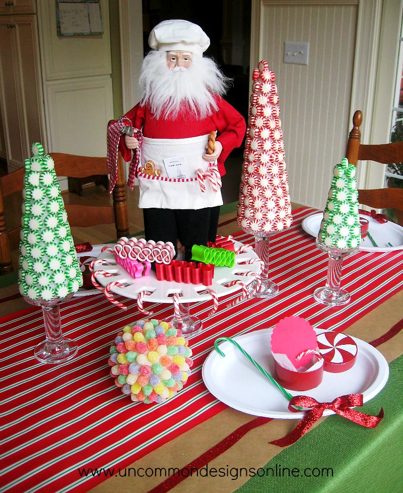 Santa's Sweetshop table
