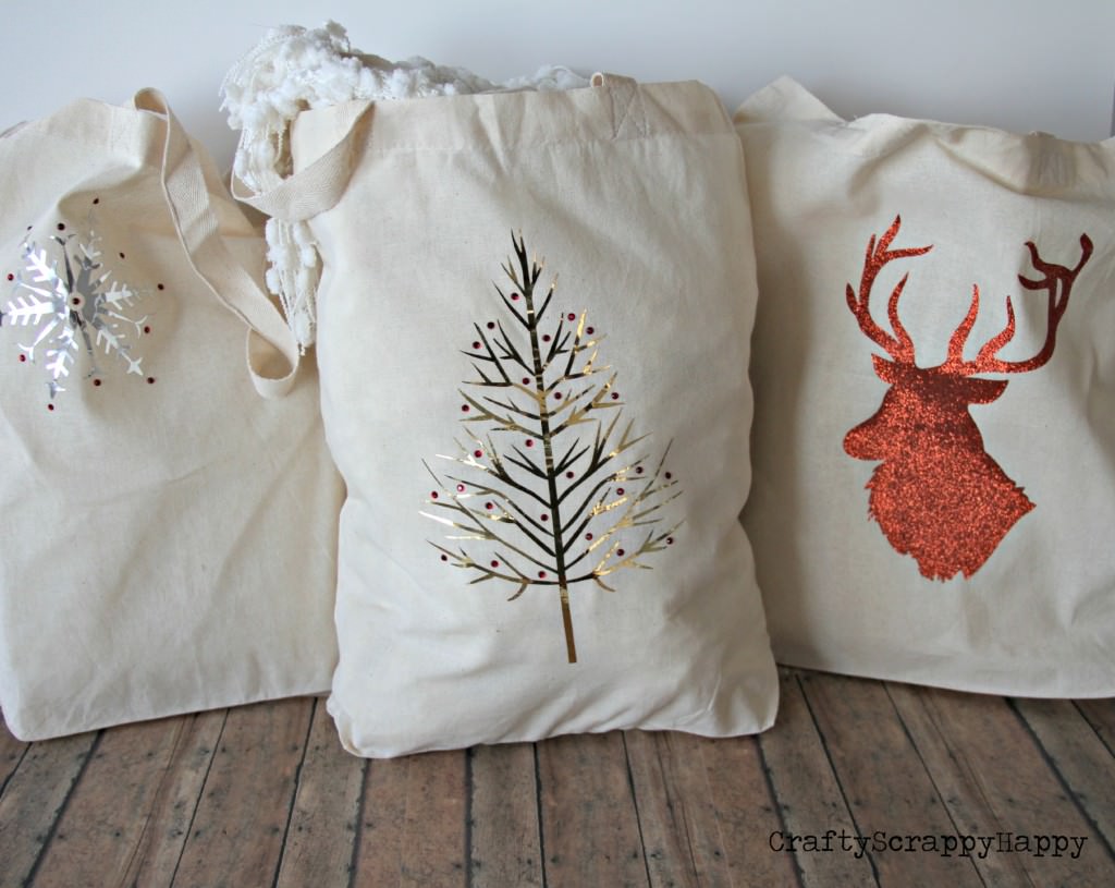 fabric gift bags