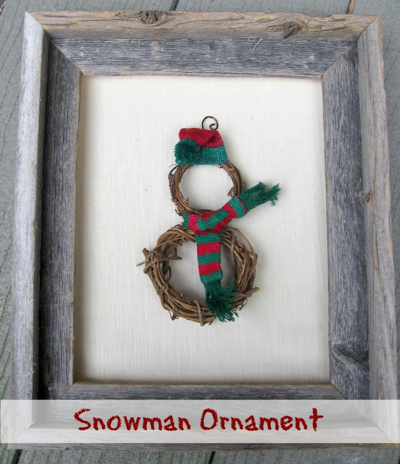 Snowman Ornament