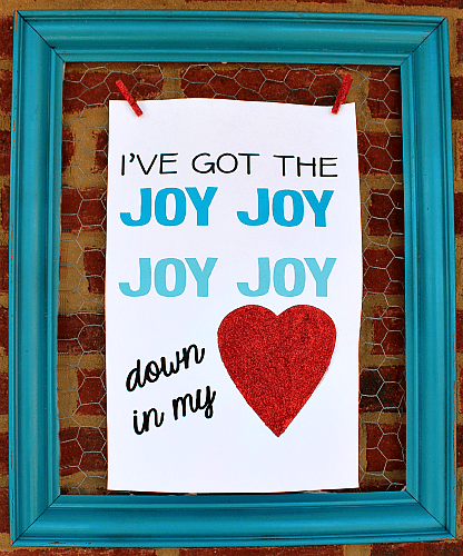 joy printable