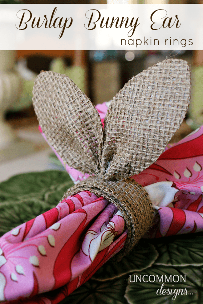 DIY Tutorial: Fabric Napkin Rings - Boho Wedding Blog