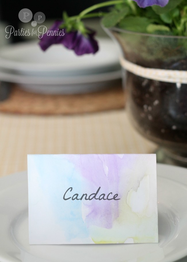 Easter placecard