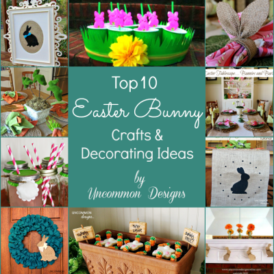 Ten Easter Bunny Crafts and Decorating Ideas
