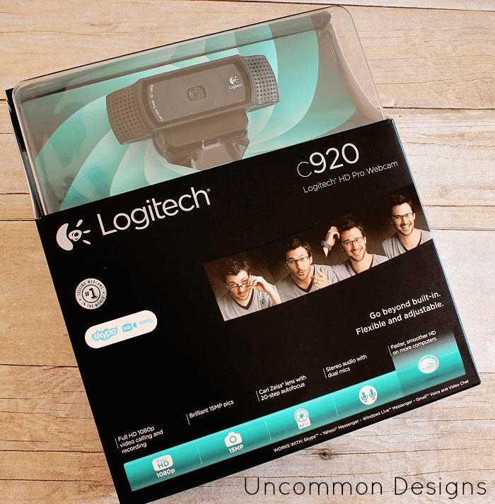 Logitech C920 HD Pro Webcam 15-megapixel snapshots 1080p Autofocus, Stereo  Mic