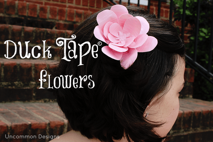 Duck Tape® Flowers… Perfect to be “Stuck at Prom” - Uncommon Designs