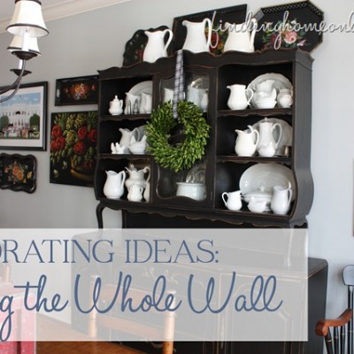 Decorating the Whole Wall … Tips and Ideas