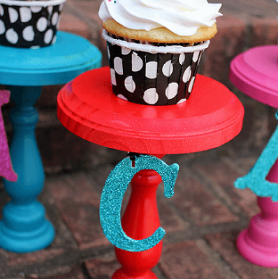 Personalized Cupcake Stands