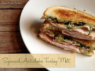 turkey artichoke sandwich