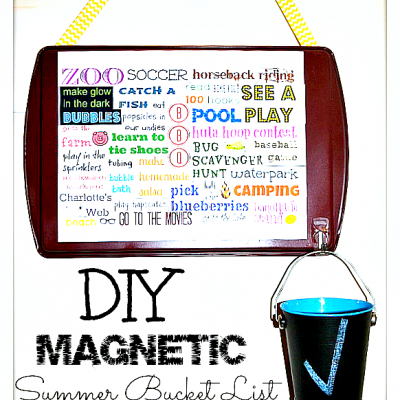 Magnetic Summer Bucket List