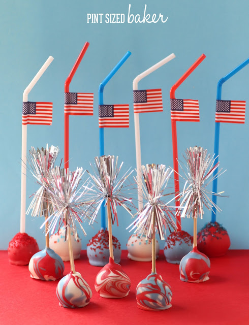 Create Adorable 4th Of July Cake Pops