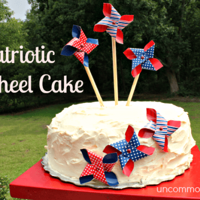 Patriotic Pinwheel Cake… A No Bake Cake!