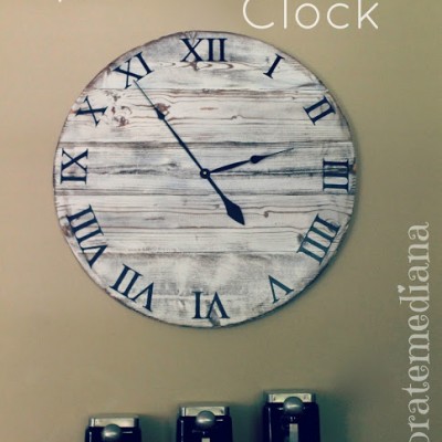 Pottery Barn Knock-Off Clock