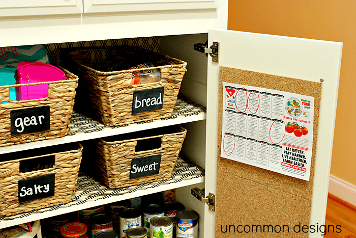 School Lunch Supply Organization Ideas for back to school 