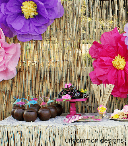 Hawaiian Luau Party Decorations