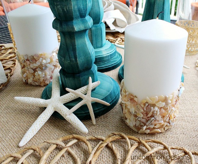 seashell-candles-beach-tablescape