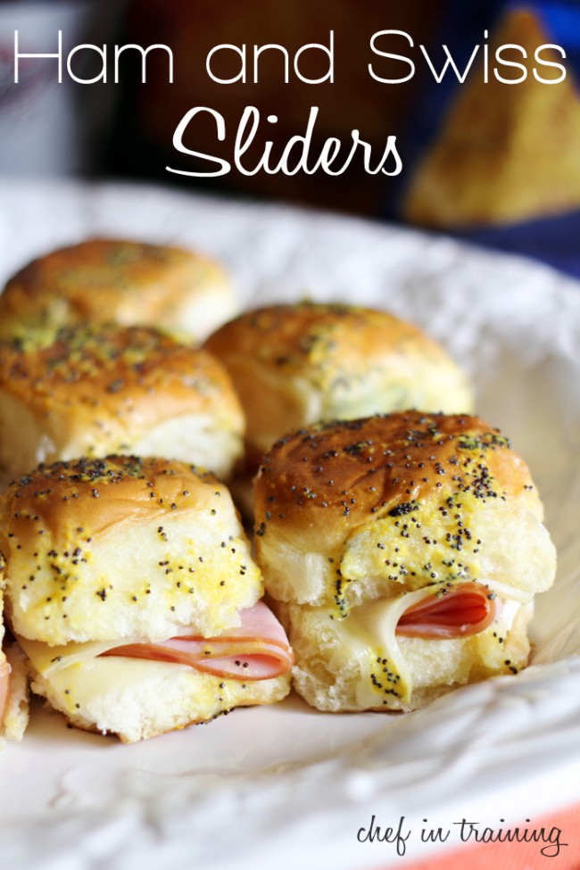 ham and swiss sliders