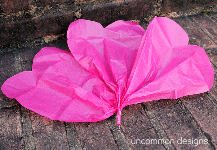 how to make paper flowers with tissue paper