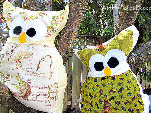 owl pillow craft