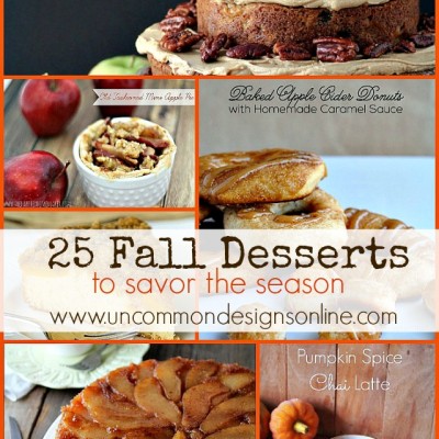 25 Fall Desserts … To Savor The Season