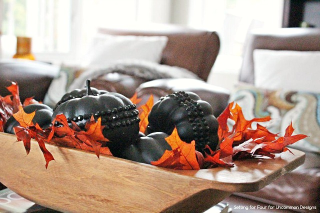 DIY_Jeweled_styrofoam_pumpkins