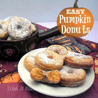 easy pumpkin donuts