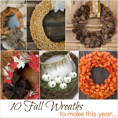 10 Fall Wreaths to Make This Year