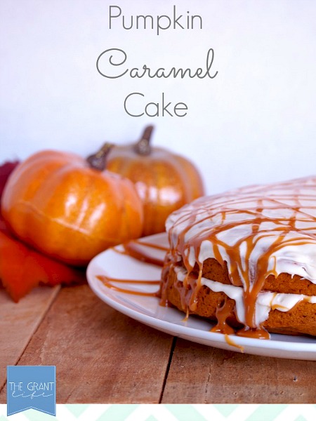 Pumpkin Caramel Cake