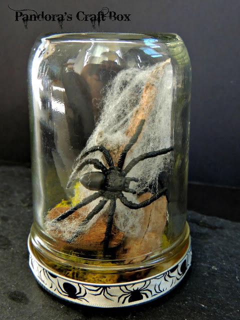 Halloween Spider Mason Jar
