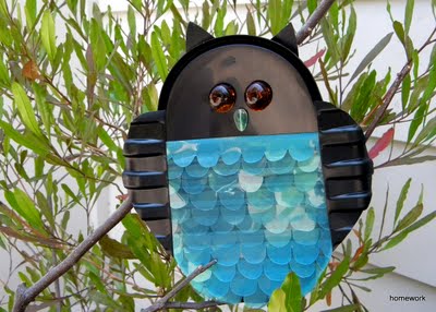 scare owl craft