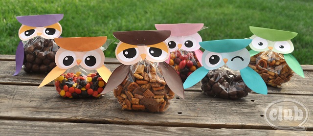 free printable owl treat bags